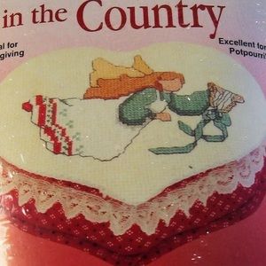 Christmas Country Cross Stitch Kit Angel